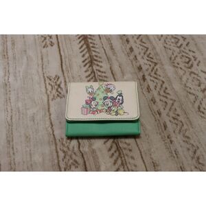 Loungefly Disney Baby Sensational Six Christmas Mini Flap Wallet NWOT